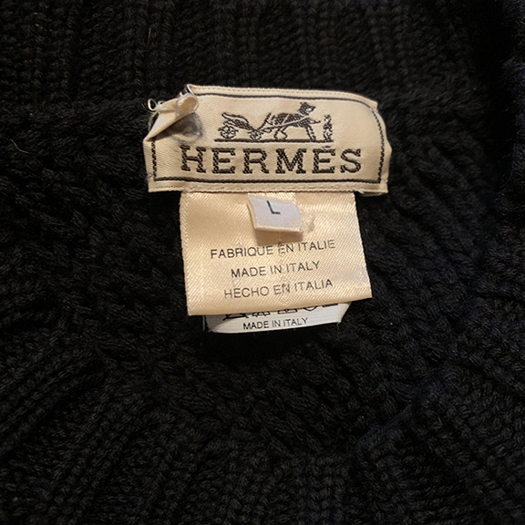 hermes vintage sweater